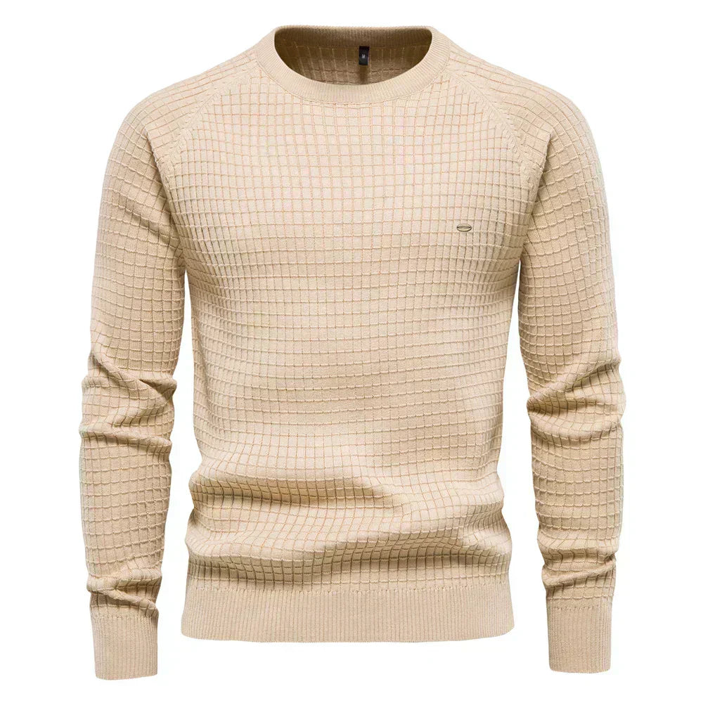 Thomas | Męski sweter w romby