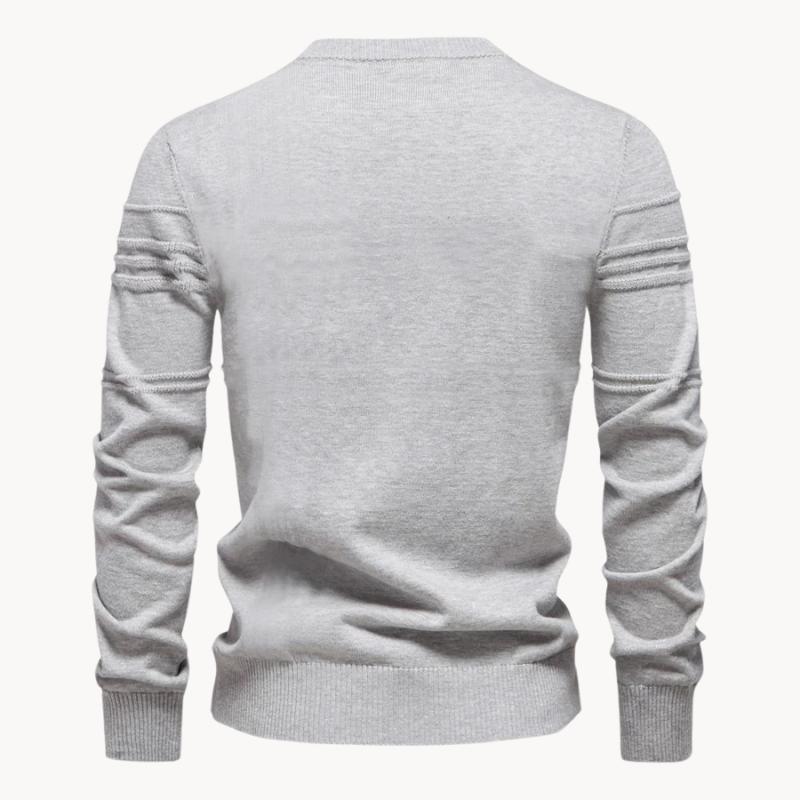 Richard | Stylowy męski sweter w kratę